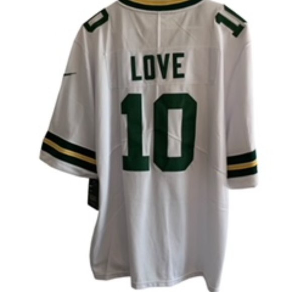 #10 Jordan Love Nike Away Game Jersey🏈💚💛Go Pack Go!🏈💚💛 - Picture 5 of 11